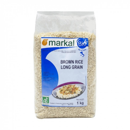 ارز اسمر طويل الحبه عضوي 1كجم ماركال ارز اسمر طويل الحبه عضوي 1كجم ماركال