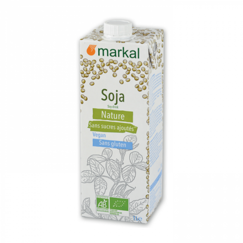  شراب فول الصويا العضوي 1 لتر ماركال