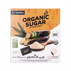 سكر عضوي 125جم جيوهاني 
