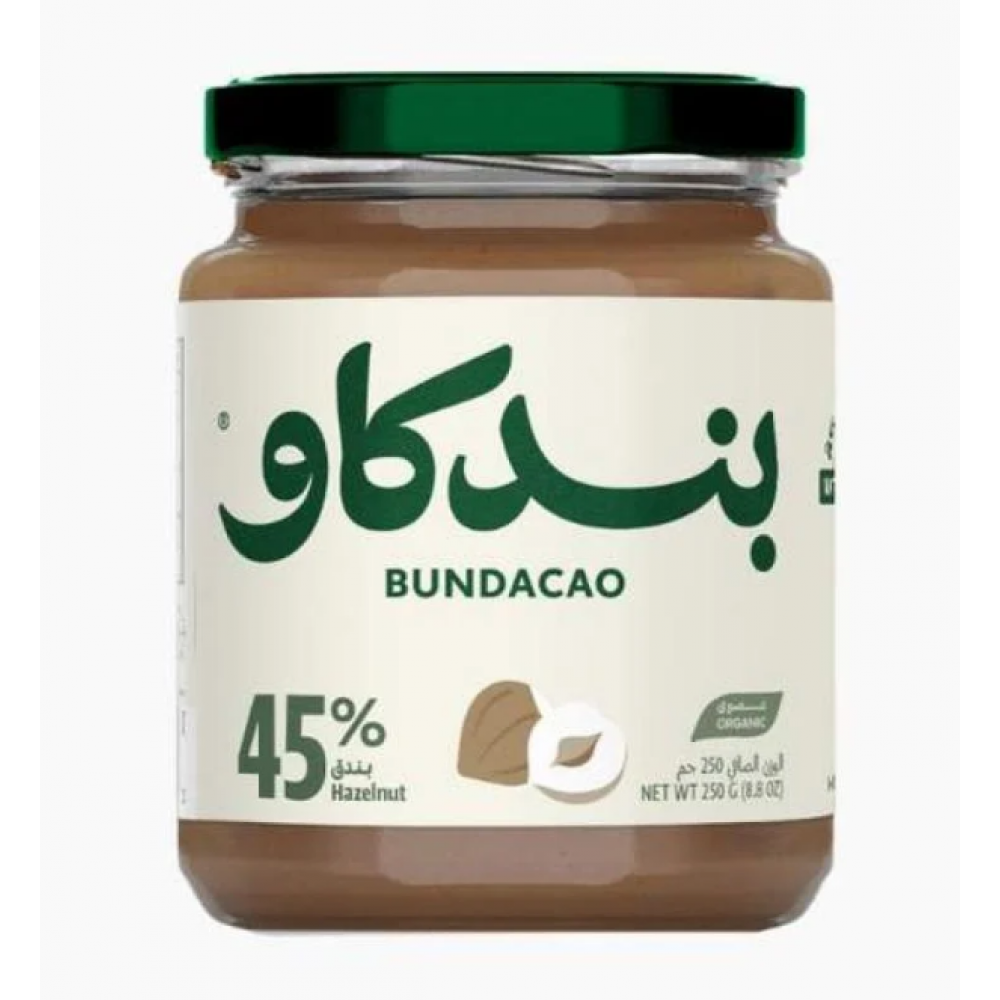 كريمة البندق بالشوكولاتة أرض الطبيعة 250 جم