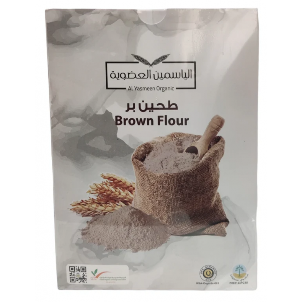 دقيق بر عضوي 1كجم مزرعة الياسمين العضوية	