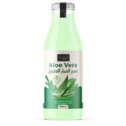 Organic Aloe Vera Juice 750ml Organic Land