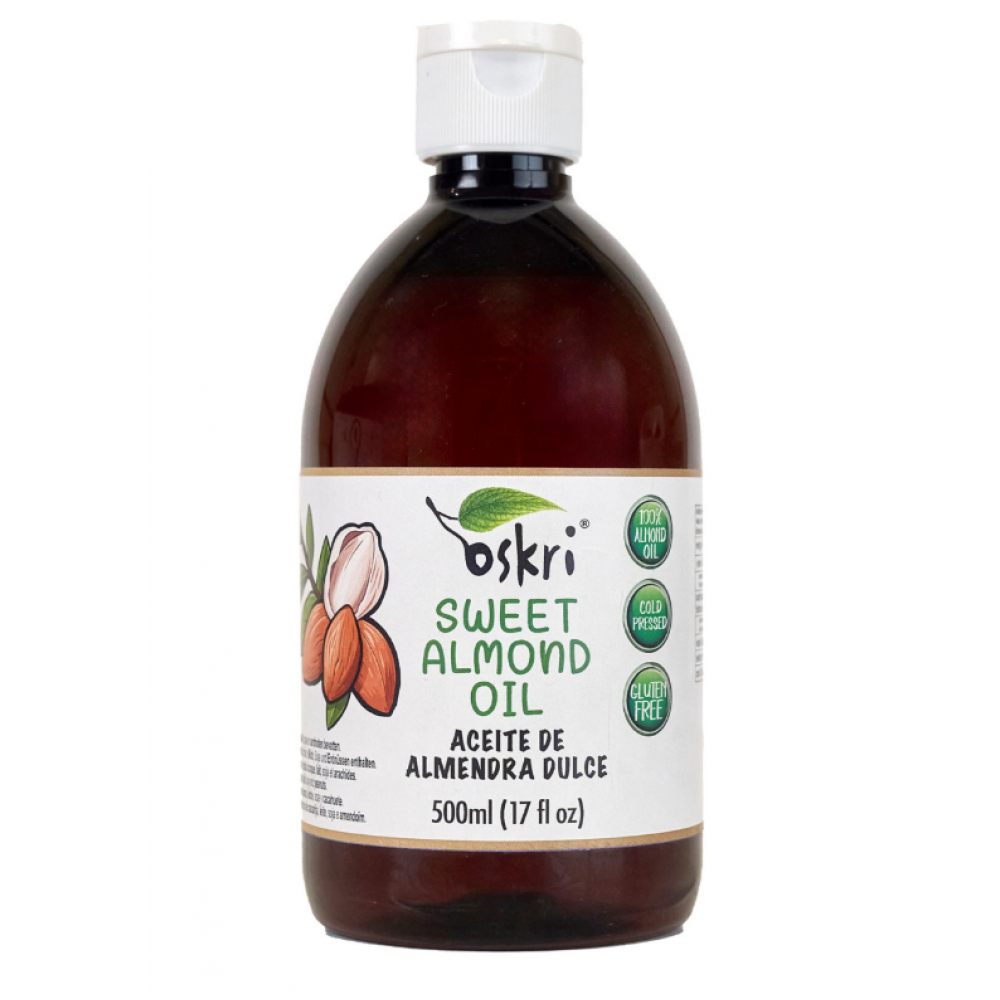 زيت اللوز الاسباني 500مل طبيعي 100% 