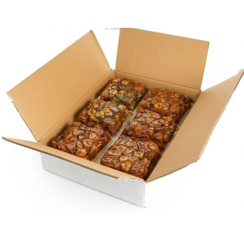  تمر سكري القصيم كرتون 1كجم *8 أكياس الوطنية طبيعي 100٪