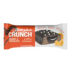 Orange and Chocolate Flavored Protein Bar 60g Crunchy