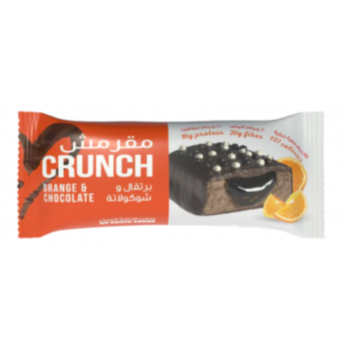 بار بروتين بنكهة البرتقال والشوكلاتة 60 جم كرانشي