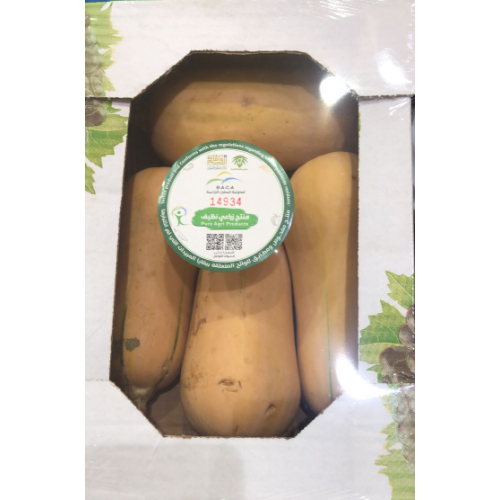 قرع امريكي فلين مفحوص 2 كجم تعاونية الباطين