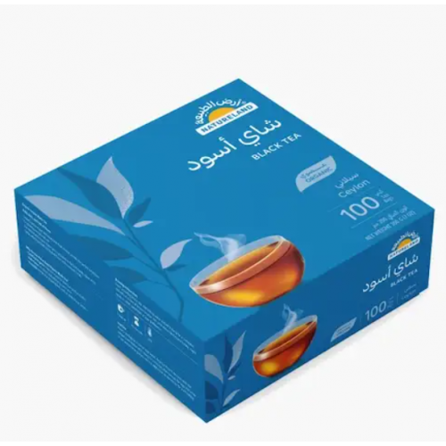 شاي أسود سيلاني 100كيس 200جم عضوي ارض الطبيعة 