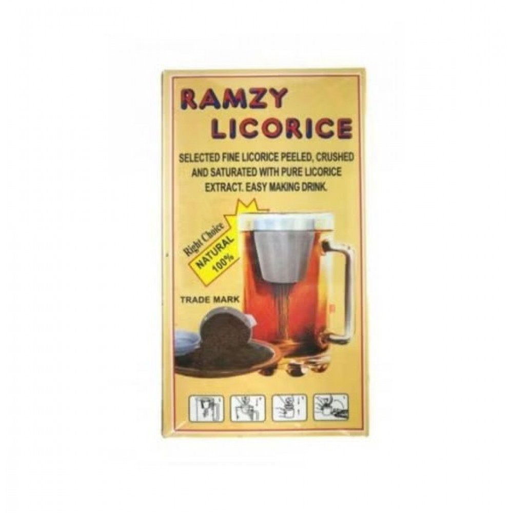 عرقسوس طبيعي  200جم جاهز ماركة رمزي