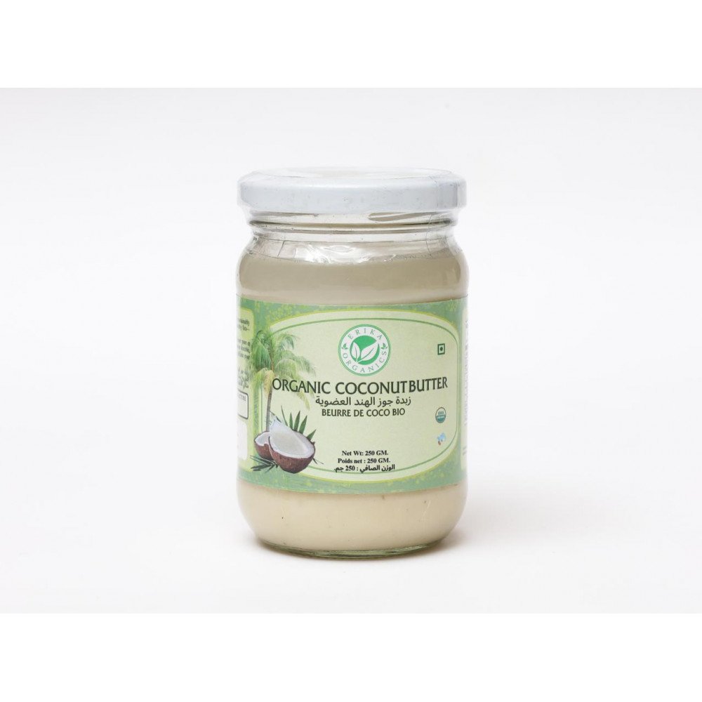 زبدة جوز الهند العضوية 250جم ايريكا 