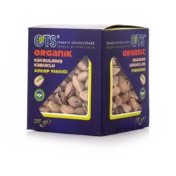 Organic roasted unshelled pistachios 200g Abazir
