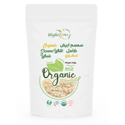 Organic whole white sesame seeds 250g Right Diet