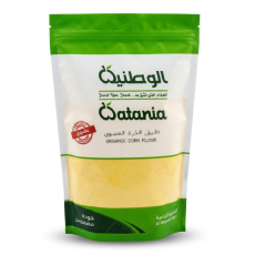 دقيق الذرة العضوي 1كجم الوطنية 