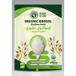 Rahi Organic Psyllium Husks (Ispaghula) 250g