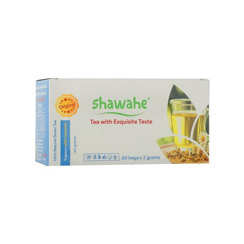 توقايين بالبابونج شاي اخضر طبيعي 60غ,30كيس توقايين بالبابونج شاي اخضر طبيعي 60غ,30كيس