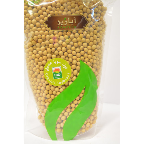 فول صويا عضوي 500جم ابازير فول صويا عضوي 500جم ابازير