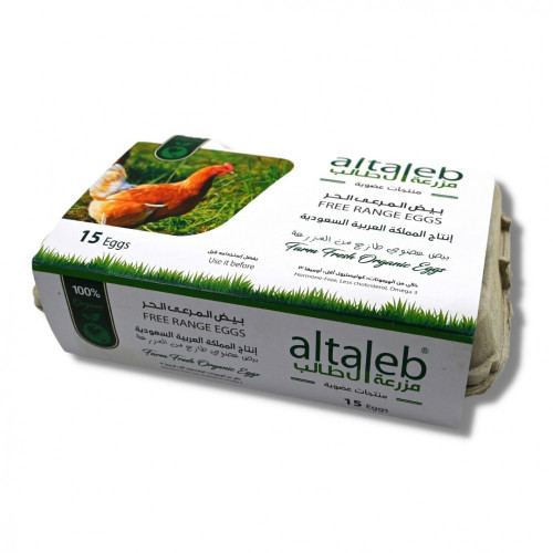 بيض بلدي مرعى حر عضوي ( 15حبة ) ال طالب بيض بلدي مرعى حر عضوي ( 15حبة ) ال طالب
