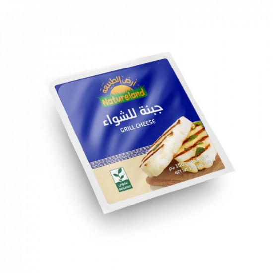 جبنة للشواء عضوي 150 جرام - أرض الطبيعة جبنة للشواء عضوي 150 جرام - أرض الطبيعة