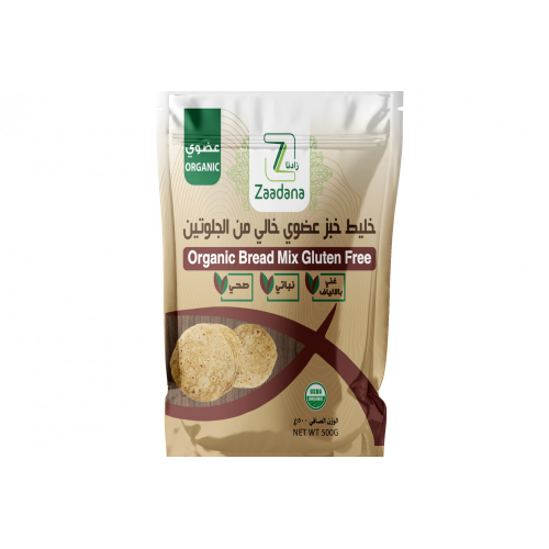 خليط خبز عضوي خالي من الجلوتين 500 جم خليط خبز عضوي خالي من الجلوتين 500 جم