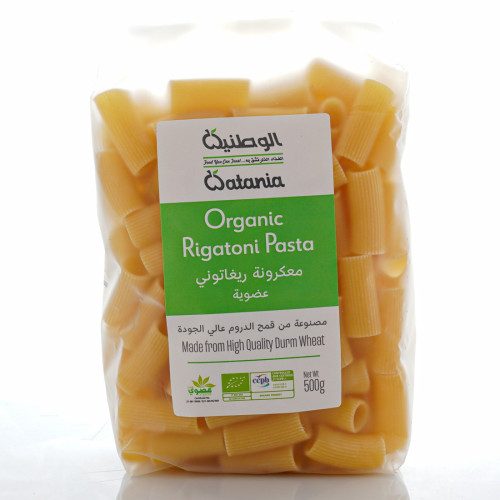 معكرونة ريغاتوني عضوية 500جم الوطنية معكرونة ريغاتوني عضوية 500جم الوطنية