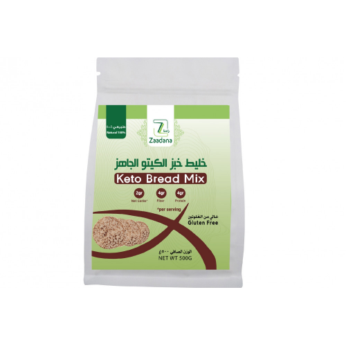 خليط خبز الكيتو الجاهز 500جم خليط خبز الكيتو الجاهز 500جم