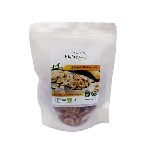 موز مجفف عضوي 200جم موز مجفف عضوي 200جم