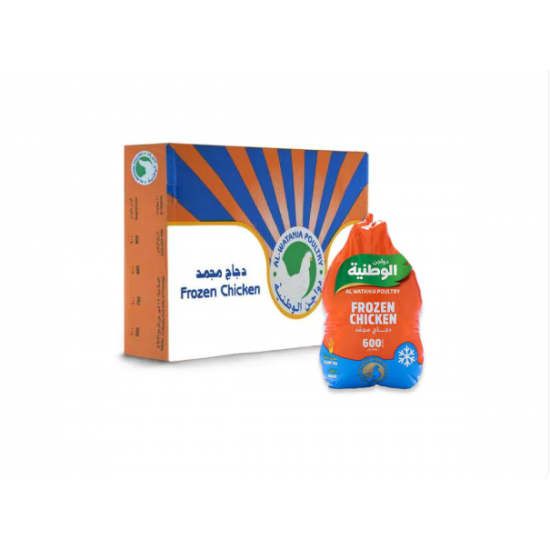 دجاج الوطنية مجمد كرتون 10×600جم دجاج الوطنية مجمد كرتون 10×600جم