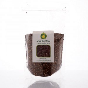سمسم بني 400جم طبيعي 