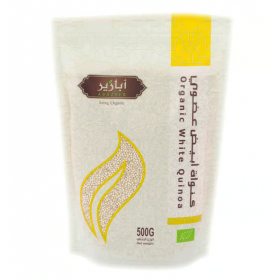 كنواة ابيض عضوي 500جم ابازير كنواة ابيض عضوي 500جم ابازير