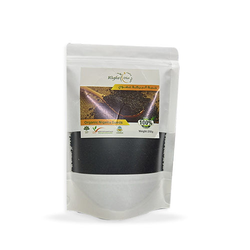 حبة البركة عضوي 250 جم رايت دايت حبة البركة عضوي 250 جم رايت دايت