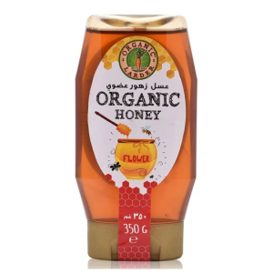 عسل زهور عضوي 350جم اورجانيك لاردر