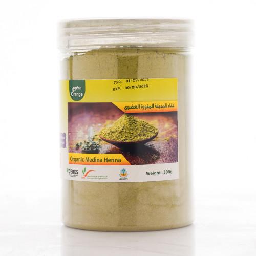 حناء المدينة المنورة العضوية 250جم القمم الوطنية حناء المدينة المنورة العضوية 250جم القمم الوطنية