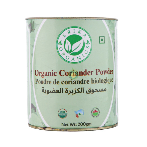 مسحوق كزبرة مطحونة عضوية 200جم ايريكا اورجنيك