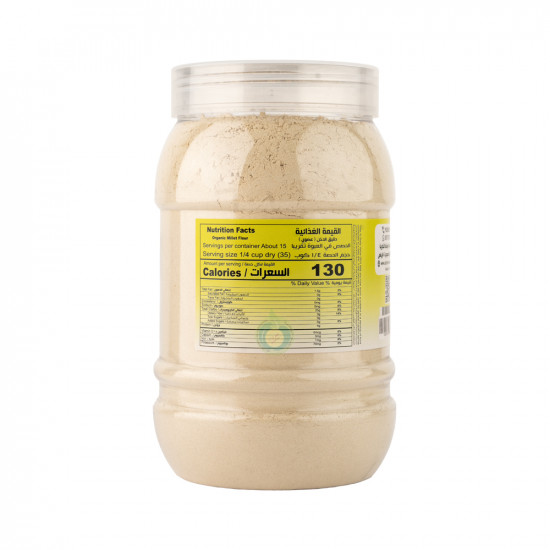 دقيق الدخن البلدي العضوي المحمص 1 كجم القمم الوطنية دقيق الدخن البلدي العضوي المحمص 1 كجم القمم الوطنية