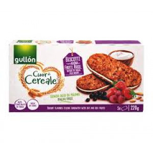 جولون بسكويت شوفان ساندويتش بقطع الفواكه مع حشوة الكريمة 220 جرام