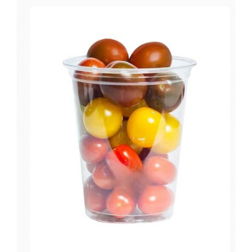 طماطم شيري عضوي مشكل ( احمر + اصفر + بني ) 600جم مزرعة الشهوان   