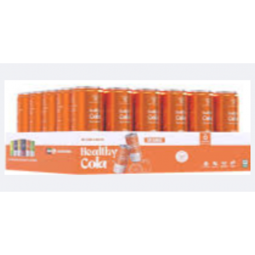 هيلثي كولا مشروب غازي برتقال كرتون 30حبه* 250مل خالي من السكر هيلثي كولا مشروب غازي برتقال كرتون 30حبه* 250مل خالي من السكر