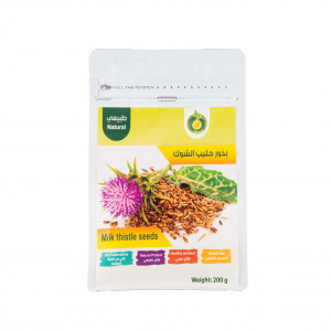 بذور حليب الشوك طبيعي 200جم القمم الوطنية 