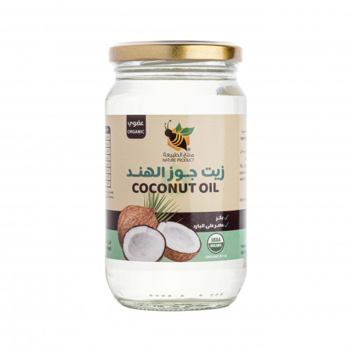 زيت جوز الهند عضوي 330 مل منتج الطبيعة زيت جوز الهند عضوي 330 مل منتج الطبيعة