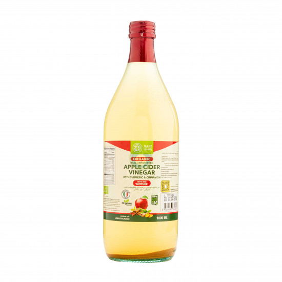 راهي خل التفاح العضوي مع الزنجبيل والقرفة 1لتر راهي خل التفاح العضوي مع الزنجبيل والقرفة 1لتر