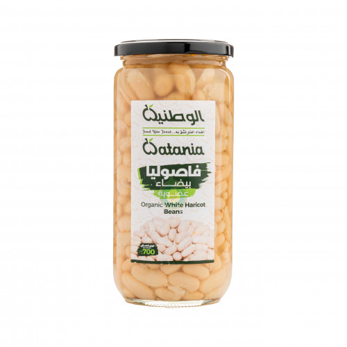 فاصوليا بيضاء عضوية 700جم مطبوخة الوطنية فاصوليا بيضاء عضوية 700جم مطبوخة الوطنية