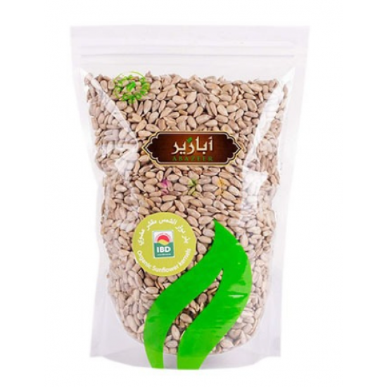 بذور دوار الشمس مقشر عضوي 500جم ابازير 