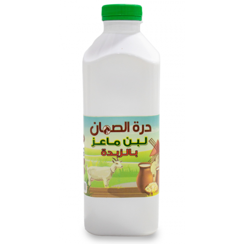 لبن ماعز درة الصمان 1لتر  طبيعي 100% 