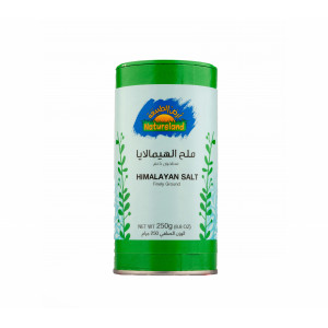 ملح الهيمالايا مطحون ناعم 250جم أرض الطبيعة