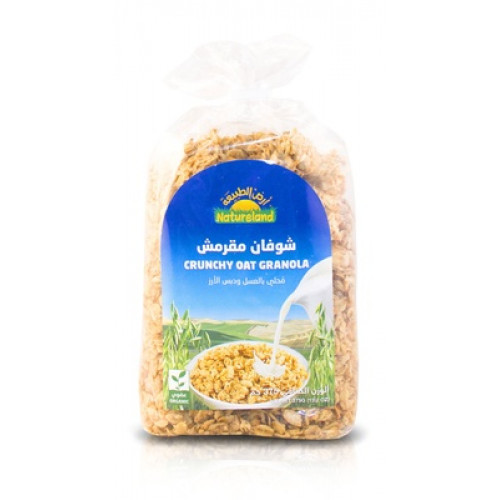 شوفان مقرمش 375 جم عضوي ارض الطبيعة