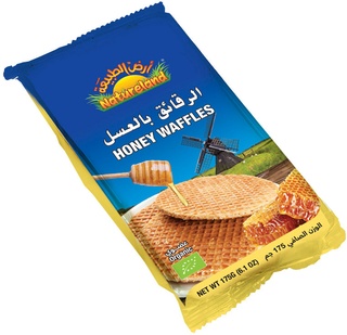  الرقائق بالعسل أرض الطبيعة  175 جم