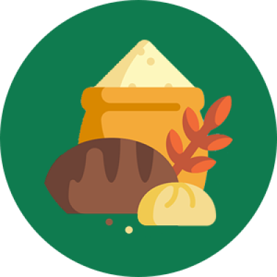 الدقيق ومشتقاته والمخبوزات