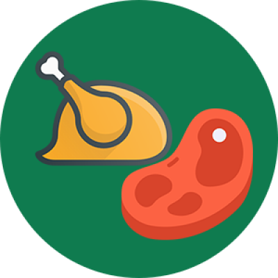 اللحوم والدواجن والاسماك 