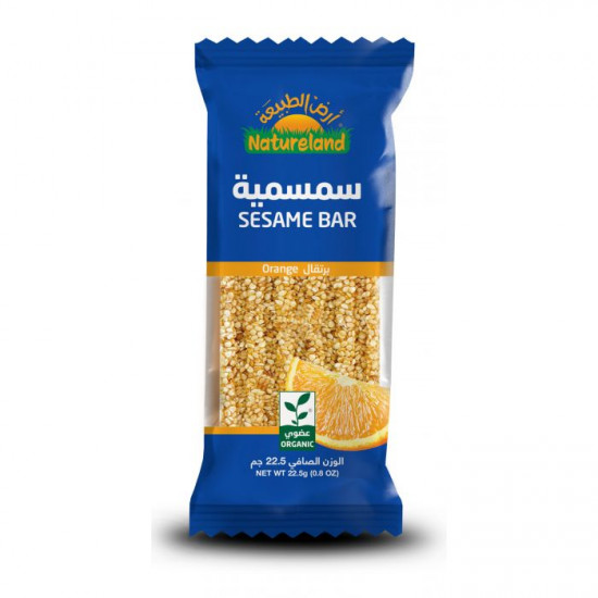 سمسمية بالرتقال أرض الطبيعة 22.5 جم سمسمية بالرتقال أرض الطبيعة 22.5 جم