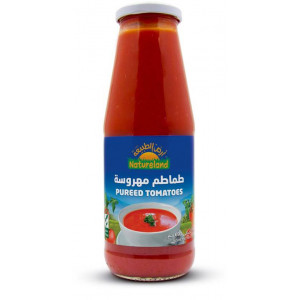 طماطم مهروسة 690 جم عضوي ارض الطبيعة